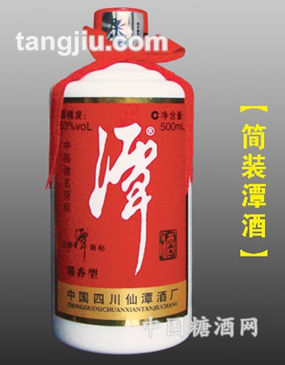 简装潭酒500ml
