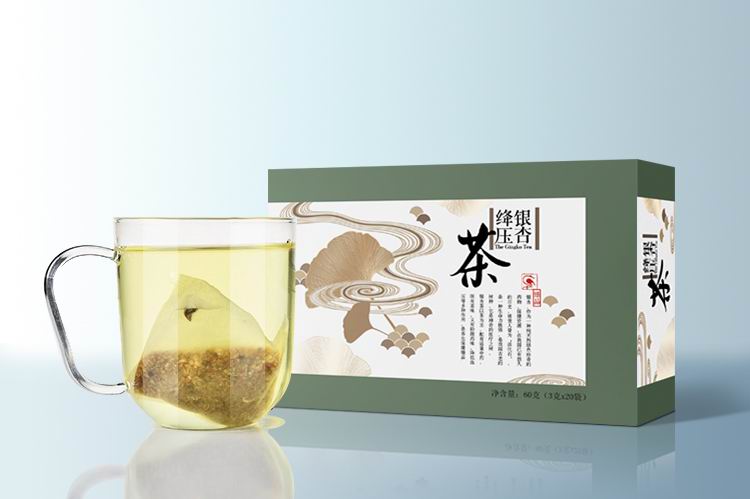 银杏茶的功效和效果|九颗星银杏降压茶改善心脑血管