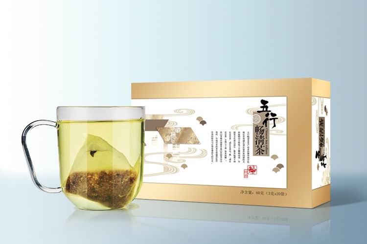 九颗星五行畅清茶美容茶清宿便治