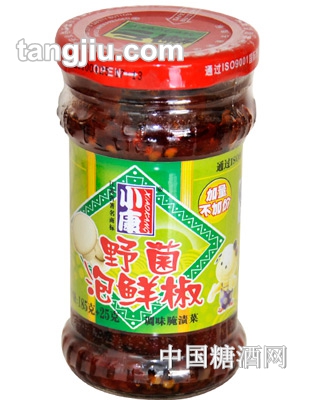 小康野菌泡鲜椒210g
