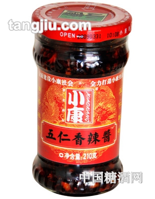 小康五仁香辣酱210克