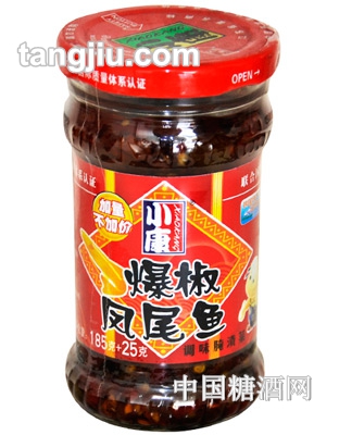 小康爆椒凤尾鱼210g