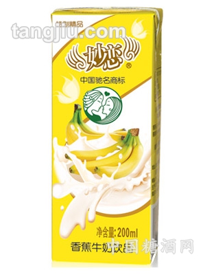 妙恋香蕉牛奶200ml