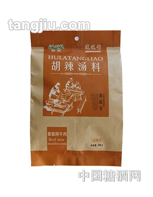 逍遥宝香菇炖牛肉胡辣汤料