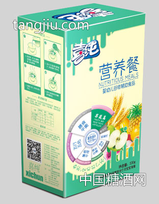 江西喜纯营养麦粉（苹果麦粉、红枣麦粉、胡萝卜麦粉、