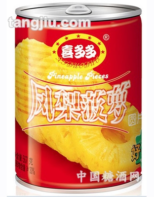 567g喜多多凤梨菠萝圆片