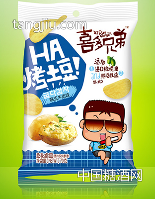 烤土豆-韩式牛肉味70g