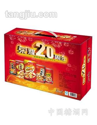 礼盒背面