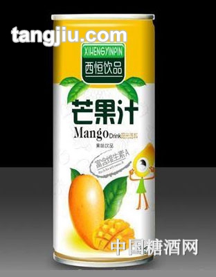 西恒饮品芒果汁