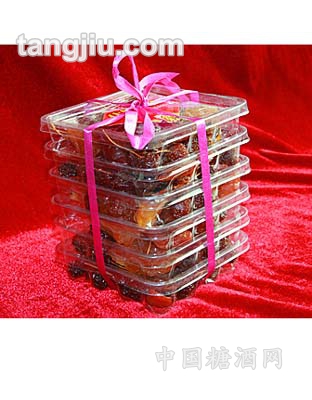 方盒什锦果脯720g