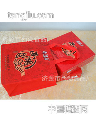 西湖月月饼礼盒—无纺布礼盒