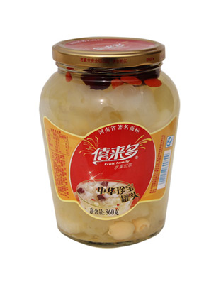 僖来多中华珍宝罐头860克