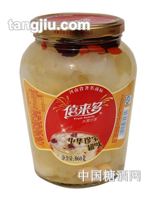 僖来多中华珍宝罐头860g