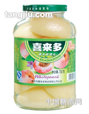 僖来多糖水白桃罐头700g