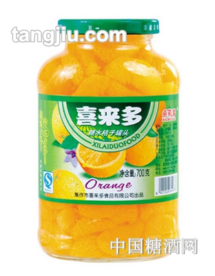僖来多糖水桔子罐头700g