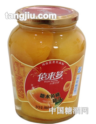 僖来多什锦水果罐头860g