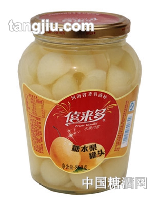 僖来多糖水梨罐头860g
