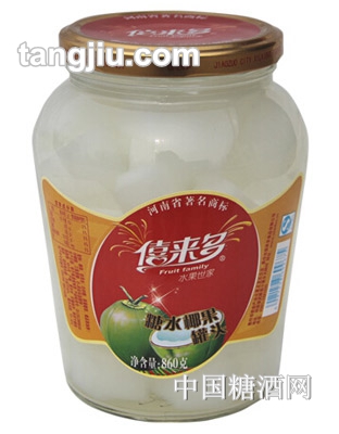 僖来多糖水椰果罐头860g
