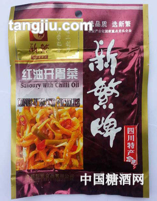 新繁红油开胃菜100g
