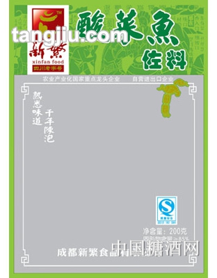 新繁红油酸菜鱼佐料200g