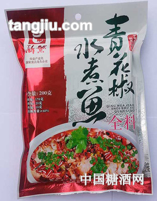 新繁青花椒水煮鱼200g
