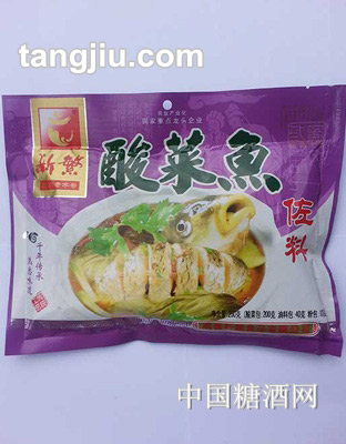 新繁酸菜鱼佐料250克