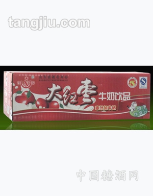 大红枣牛奶饮品