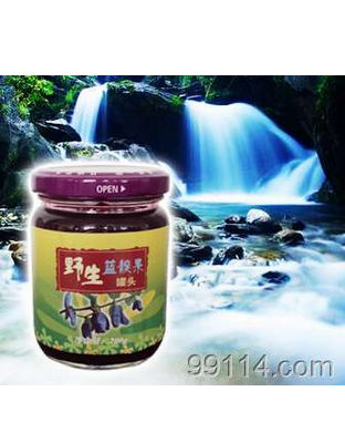 蓝莓果罐头