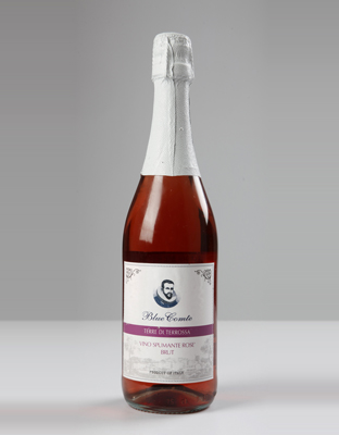 半干起泡桃红葡萄酒