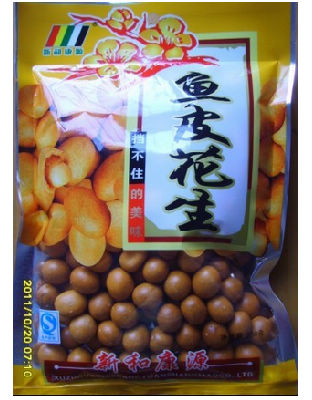 鱼皮花生250g