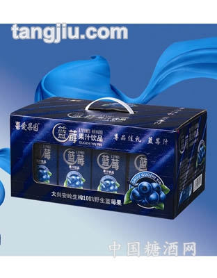 蓝莓汁饮料礼盒 （6提8盒500毫升）