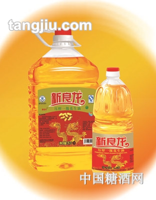 新良龙压榨一级花生油5升