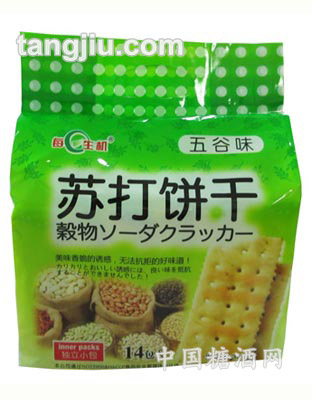 每日生机五谷苏打饼干360G
