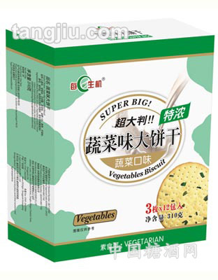 每日生机蔬菜大饼310G