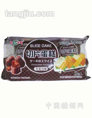 每日生机切片蛋糕(巧克力)120G
