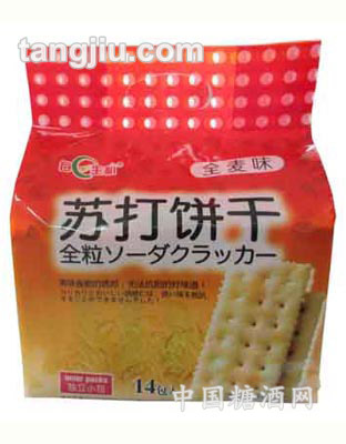 每日生机全麦苏打饼干360G
