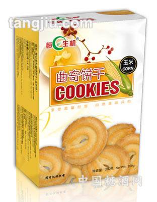 每日生机曲奇饼干（玉米味）200G