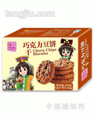 甜心格格巧克力豆饼180G