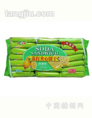 每日生机柠檬夹心饼干568G