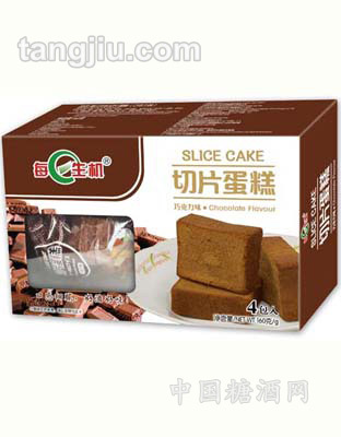 每日生机切片蛋糕(巧克力)160G