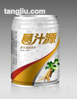 野生葛根饮料白色灌装280ml