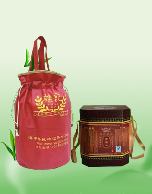 8常养茶礼品桶（小八角）