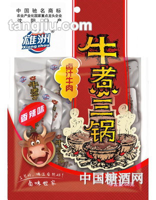 雄洲卤汁牛肉香辣味（68克）