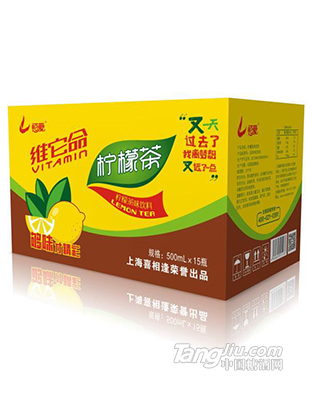 维他命柠檬茶（箱装）-500ml