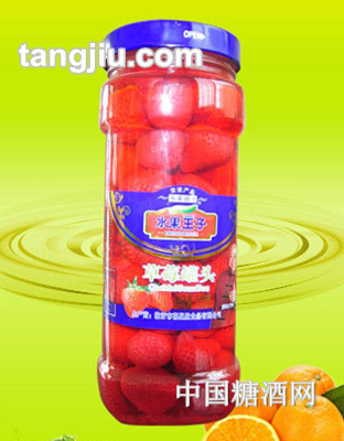 水果王子草莓罐头700g
