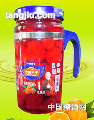 水果王子草莓罐头638g
