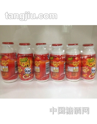 健康快车AD钙奶草莓味100ml