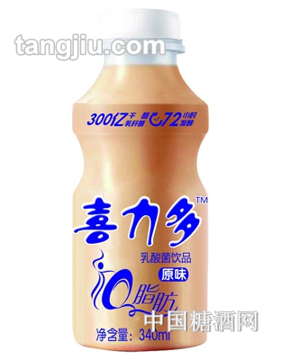 喜力多原味乳酸菌饮品340ml