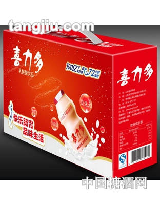 喜力多乳酸菌饮品100ml礼盒