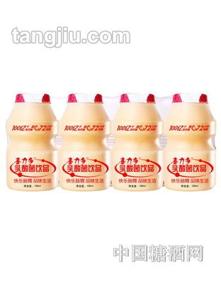 喜力多乳酸菌饮品100ml4瓶排装